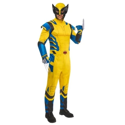 Bild av Rubies Wolverine klassisk vuxendräkt L, gul