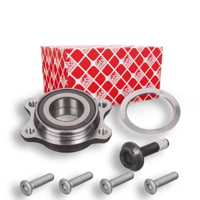 Bild av FEBI BILSTEIN 102315 Kit de roulements roue avec bague magnétique intégré, vis/boulons, ABS 92 Roulement à billes contact oblique
