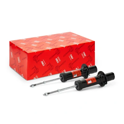 Bild av TRW TWIN JGM1078T Amortisseur Essieu avant Pression de gaz 45 10 Système bitube Jambe suspension Goujon en haut, Collier bas