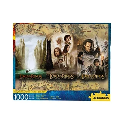 Bild av Sagan om Ringen Triptych Puzzle 1000P 51X71