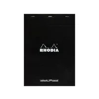 Bild av Rhodia 18559C DotPad Block (DIN A4, Dot Grid, 21 x 29,7 cm, 80 ark, perfekt för dina anteckningar) 1 styck svart