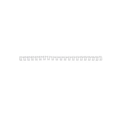 Bild av GBC MultiBind Metallspiral till Spiralbindningsmaskin,Vit, 8mm, Binder upp 70 Ark, A4 100 pack