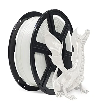 Bild av FLASHFORGE 1,75 mm PLA 3D utskriftsfilament och 1 kg spole filament för Creator Series (vit)