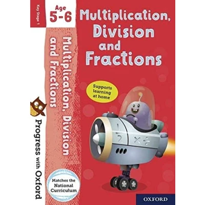 Bild av Progress with Oxford: Multiplication, Division and Fractions Age 5 6