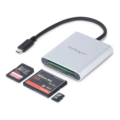 Bild av StarTech.com USB 3.0 Flash Memory Multi Card Reader and Writer with C