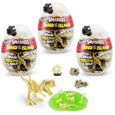 Bild av Smashers Dino Island, nanoägg, (set om 3)