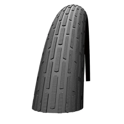 Bild av Cicli Bonin Unisex&#039;s Schwalbe Fat Frank Hs375 Active Line styva däck, svart/reflex, en storlek