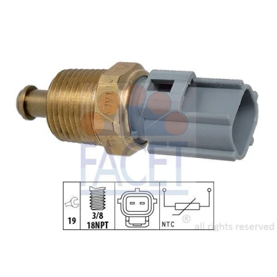 Bild av KW 530 363 Sonde De Temperature d&#039;Huile 3/818NPT Made in Italy OE Equivalent FORD: FIESTA 5, Transit Mk5 Сamion à Plateau/Сhâssis, Focus C Max