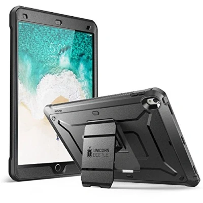 Bild av SUPCASE fodral för iPad Pro 10.5 2017 [Unicorn Beetle Series] robust hölster och ställ med inbyggt skärmskydd skyddande (svart)
