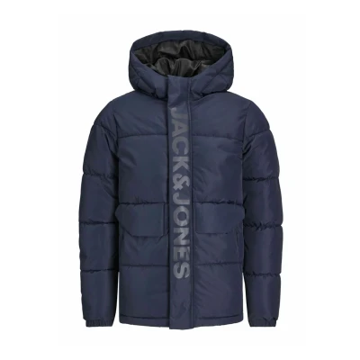 Bild av Jack &amp; Jones Junior Jcospeed Puffer Vinterjacka för barn, Storlek: 152, Navy blazer
