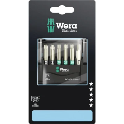 Bild av Wera Bit Check 6 Stainless 1 SB