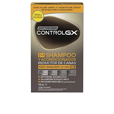 Bild av JUST FOR MEN (CONTROL GX) CHAMPU 2 EN 1 118ML. REDUCTOR CANA