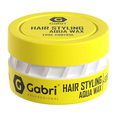 Bild av Gabri Hair Styling Wax 150 ml hårstylingvax hårgelvax Edge Control Maximal kontroll och lång hållbarhet hårvax för män kvinnor (Edge Control, (1 pack))
