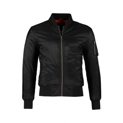 Bild av Urban Classics Basic Bomberjacka, Storlek: Large, Black