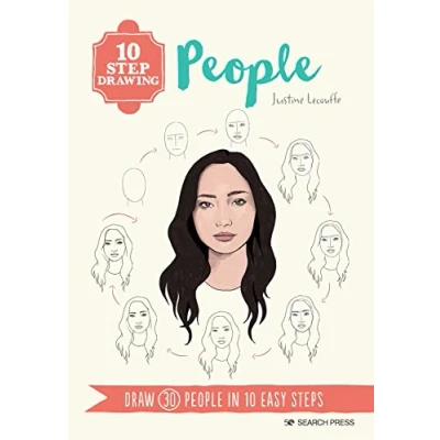 Bild av 10 Step Drawing: People: Draw 30 People in Easy Steps
