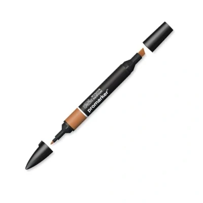 Bild av Winsor &amp; Newton &quot; ProMarker 0203213 professionell layoutmarkör 2 spetsar, fin och bred för ritningar, design layouter kakao