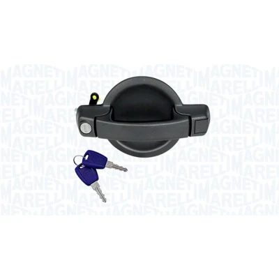 Bild av MAGNETI MARELLI 350105023800 Poignée de Porte coulissante avec cylindre fermeture noir nu/non protégé/non plastifié FIAT: Doblo I Cargo