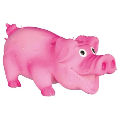 Bild av Trixie Dog Toy Bristle Pig 10 cm assorted colours