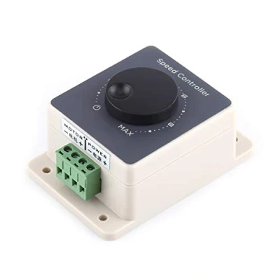 Bild av MAGT Hastighetskontroll 12v motorregulator motor, PWM motor hastighetsregulator pulsbredd modulator 10 60 V 20A DC Shell vattentät