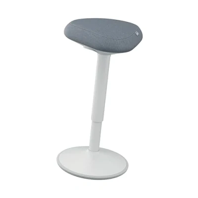 Bild av Leitz Ergo Active Standing stool with Comfort Seat Grey desk 100% återvunnet tyg Upp till 110 kg