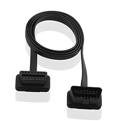 Bild av Sienoc OBD II OBD2 16 stifts hane till hona kabelförlängning 95 cm (1 st)