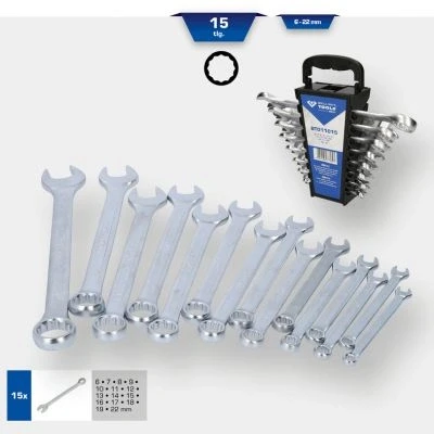 Bild av KS TOOLS BT011015 Kit de clés polygonales et à fourches