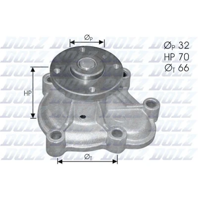 Bild av DOLZ O130 Pompe à eau OPEL: Corsa B 3/5 portes, A TR, CC