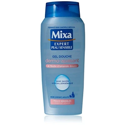 Bild av Mixa Dermo lugnande duschgel med sötmandelolja 1 enhet x 400 ml