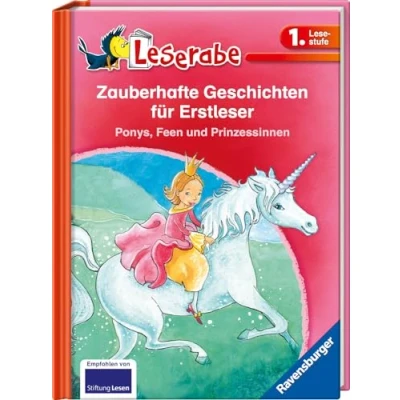Bild av Zauberhafte Geschichten für Erstleser. Ponys, Feen und Prinzessinnen Leserabe 1. Klasse Erstlesebuch Kinder ab 6 Jahren