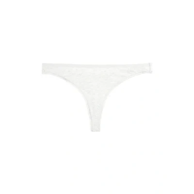 Bild av Tommy Hilfiger Everyday Thong String, Storlek: 34, Warm ice grey heather
