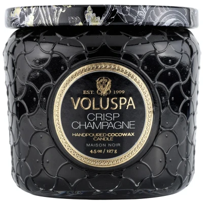 Bild av Voluspa Petite JAR Crisp Champagne 127G Doftljus, Storlek: 127 g, Black