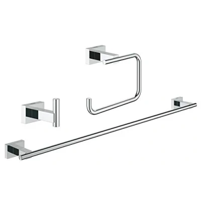 Bild av Grohe Essentials Cube, Tillbehörs set 3 i 1, Krom