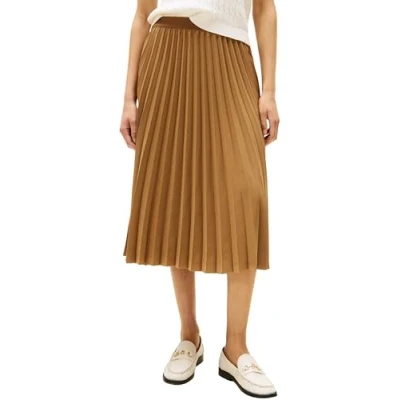Bild av Tommy Hilfiger Fluid Pleated PULL ON MIDI Skirt Veckad kjol, Storlek: 42, Hickory