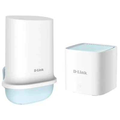 Bild av D Link DWP 1010/KT Utomhus 5G kit Wi Fi 6 AX1500 router &amp; utomhusenhet Högpresterande täckning med anslutning, installation sker Falcon app