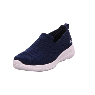 Bild av Skechers Dam Go Walk Joy Sensational Day Sneaker, Marinblå/Vit, 40 EU