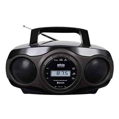 Bild av Silva Schneider MPC 17.7 BT UKW CD radio CD, AUX, Bluetooth®, USB svart, grå