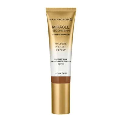 Bild av Max Factor Miracle Touch Second Skin 30ml (Various Shades) Tan/Deep