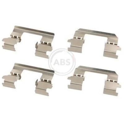 Bild av A.B.S. 1736Q Kit d&#039;accessoires, plaquette de frein à disque NISSAN: Qashqai / Qashqai+2 I, X Trail, I Van, RENAULT: ESPACE 4