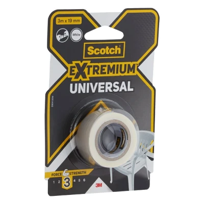 Bild av Silvertejp 19mm x 3M vit Scotch