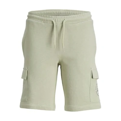 Bild av JACK&amp;JONES JUNIOR Jpstswift Cargo AUT Jnr Sweat shorts, Ökensalt, 164