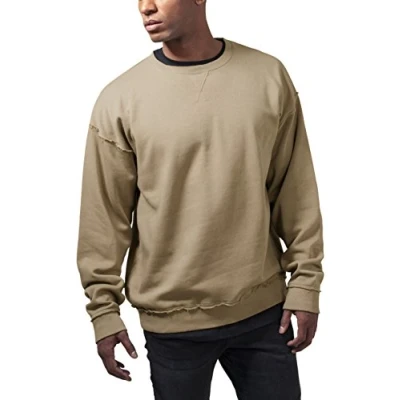 Bild av Urban Classics OPEN EDGE CREW Sweatshirt, Storlek: Medium, Warm sand