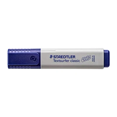 Bild av STAEDTLER 364 C 820 Textsurfer Classic pastell vintage överstrykningspenna (hög kvalitet tillverkad i Tyskland, med stor bläckförvaring för extra lång markeringsprestanda) låda 10 ljusgrå