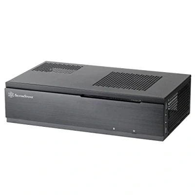 Bild av SilverStone SST ML06B Milo Slim HTPC Silent Mini ITX datorfodral, svart