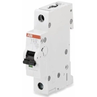 Bild av ABB S200 Strömbrytare typ B, 1 polig 10A System Pro M Compact DIN skenmontering