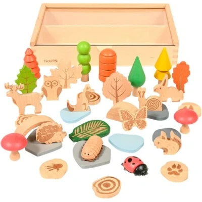 Bild av tickit® Träfigurer skog och djur 36/fp