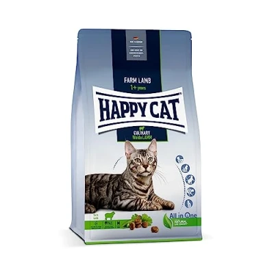 Bild av Happy Cat Culinary Farm Lamb, torrfoder, för vuxna katter, lamm, 300 g, påse