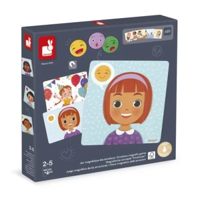 Bild av Janod Magnetic Game Of Emotions Early Learning Ages 2 and Up, J08038