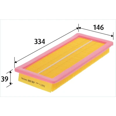 Bild av Luftfilter Valeo 585567