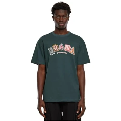 Bild av Upscale by Mister Tee Drama I Choose Heavy Tshirt med print, Storlek: Large, Bottlegreen
