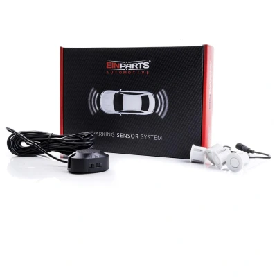 Bild av EINPARTS EPP BUZZER N WHITE Système d&#039;aide au stationnement avec foret arrière alarme acoustique 4
